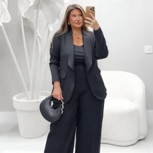 Blazer Alfaiataria Vitoria Plus Size