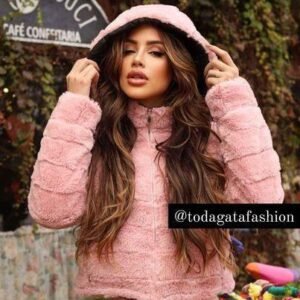 PELO ROSA-NYLON PRETO