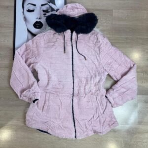 Azul Marinho com Pelo Rosa