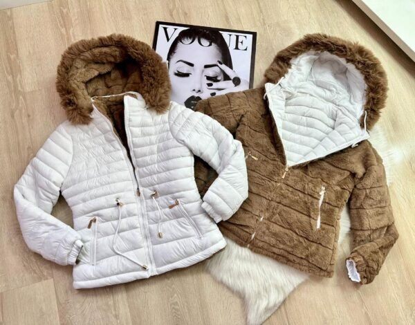 NYLON BRANCO-PELO MARROM